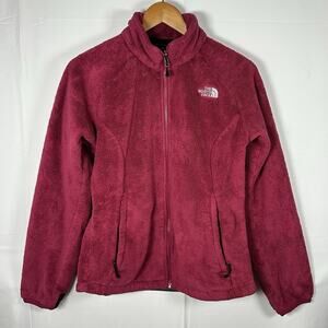 The North Face Osito Fleece Jacket Women’s Medium Pink Raspberry Full Zip